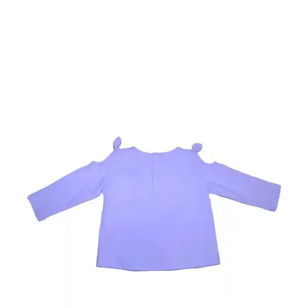 Polera Bebe Niña Lila Pillin 6 M