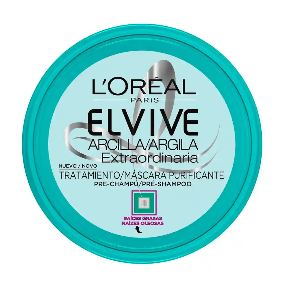 Loreal Paris-Elvive Pre Lavado Arcilla Extrao