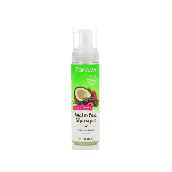 Tropiclean Shampoo Waterless Cleansing Berry And Coconut Perro