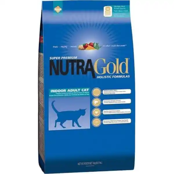 Nutra Gold Alimento Para Gato Indoor Adulto