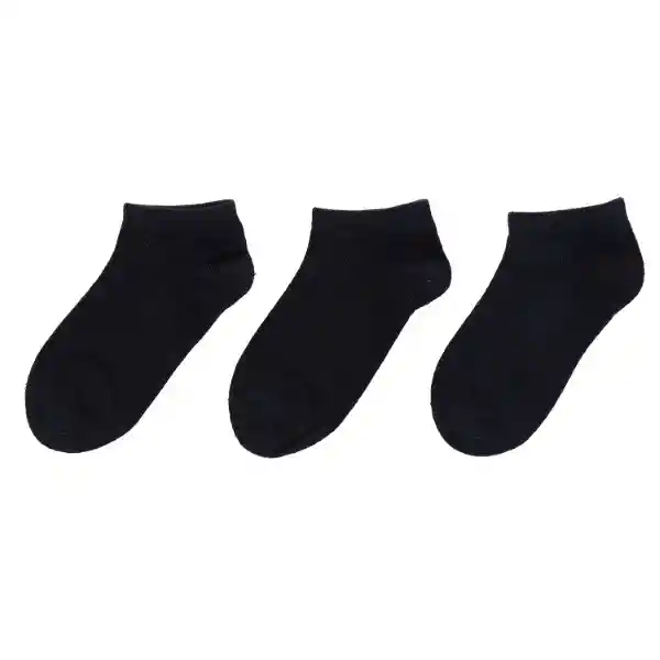 Pack Calcetines Tobillo Bambú Azul Talla 102 Caffarena