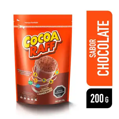 Cocoa Raff Alimento En Polvo Bolsa