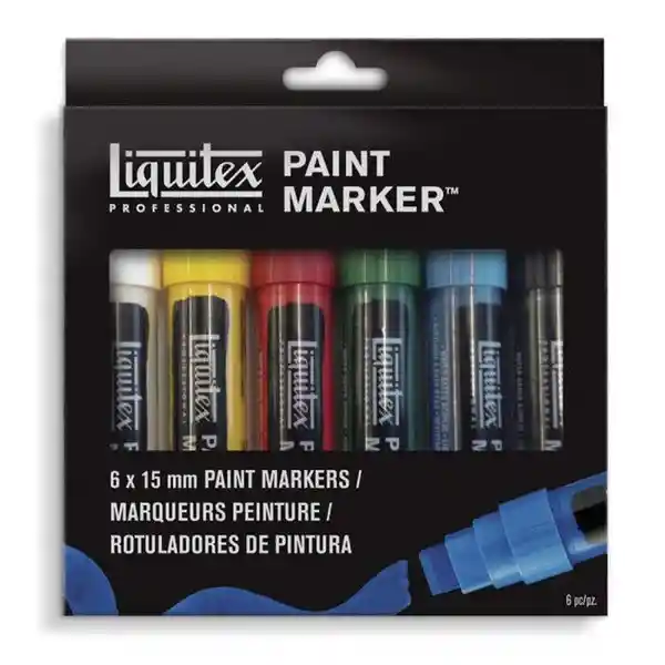 Liquitex Set Marcadores Acrílicos Básicos