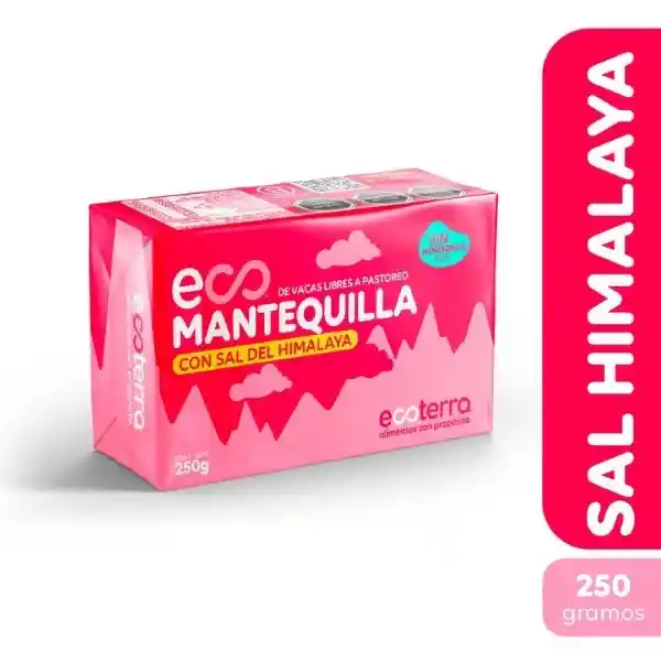 Ecoterra Mantequilla Con Sal Himalaya