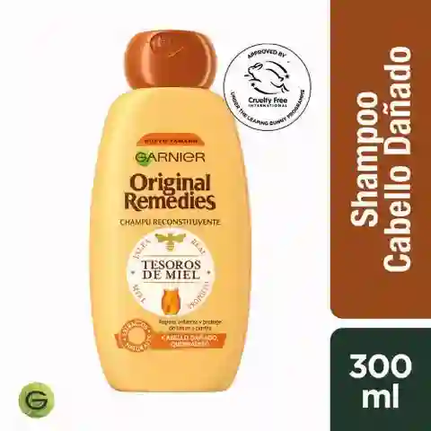 Garnier Champú Original Remedies Tesoros Miel