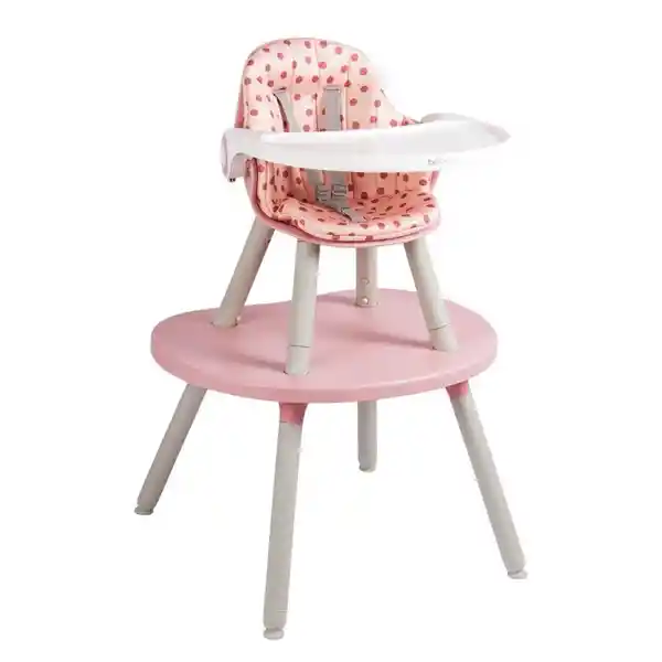 Bebesit Silla Comer Babydesk Rosada