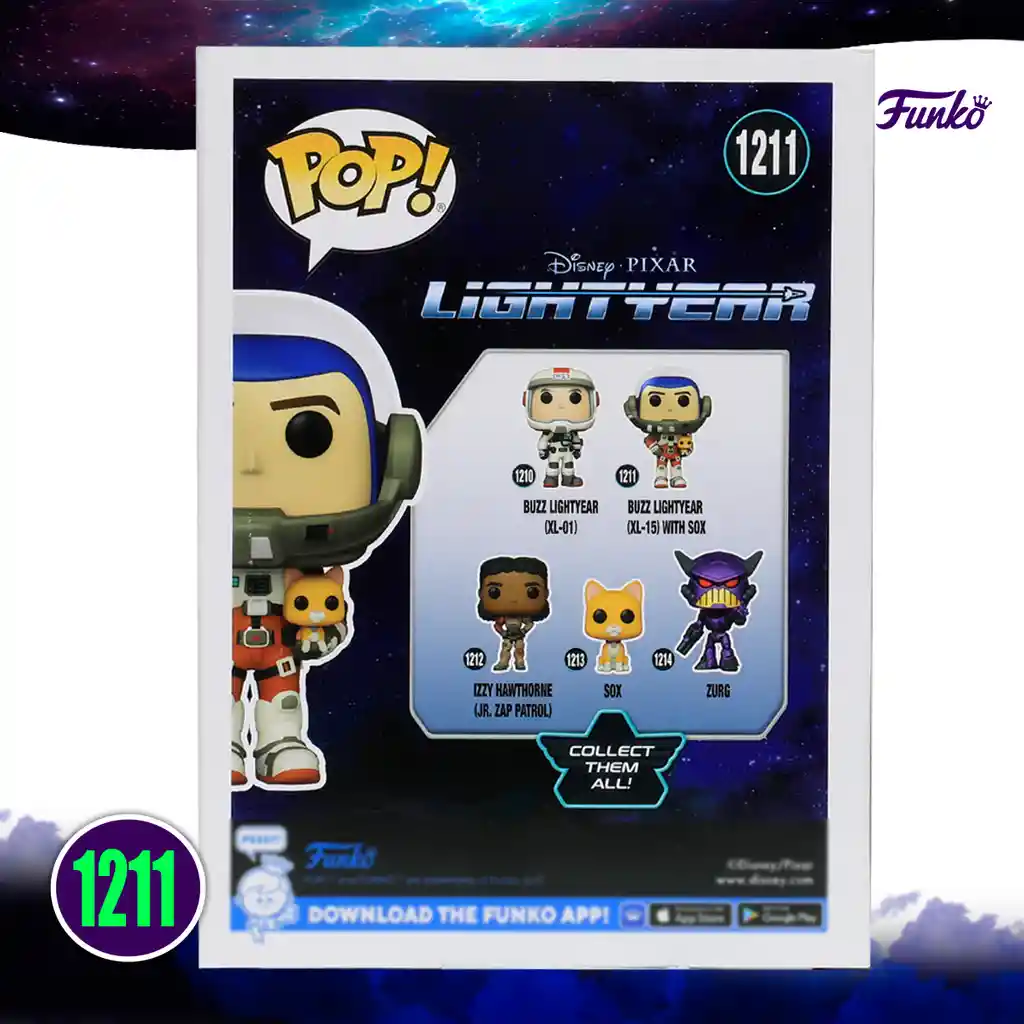 Funko Pop Figura de Colección Buzz Lightyear XL-15 1211