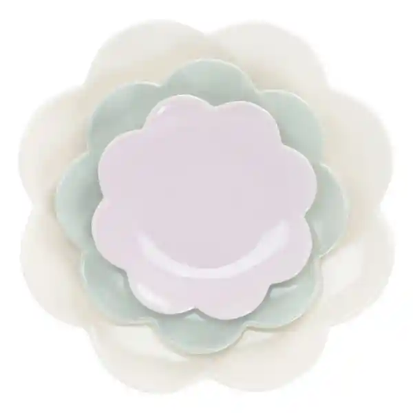 Plato Para Macetero Con Forma de Flor 18 cm Casaideas