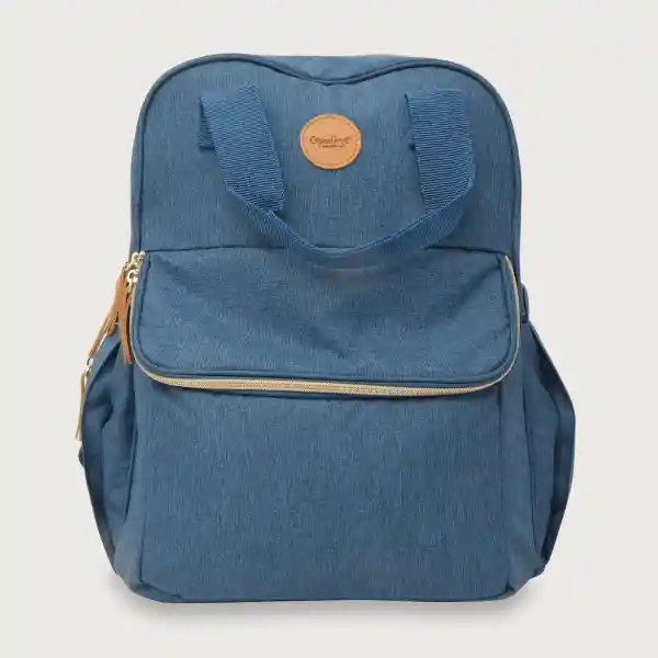 Mochila Pañalera de Bebé Niño Azul Opaline