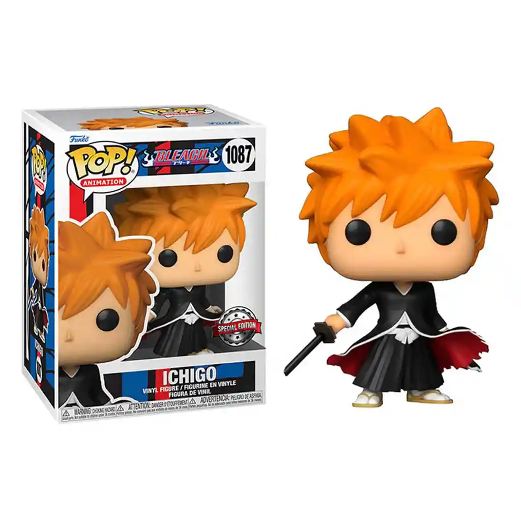 Funko Pop Figura Coleccionable Bleach Ichigo 1087