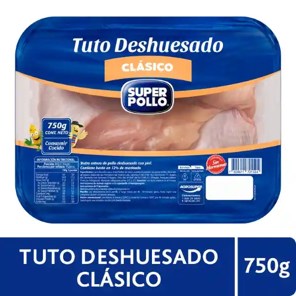 Super Pollo Tuto Deshuesado Clásico