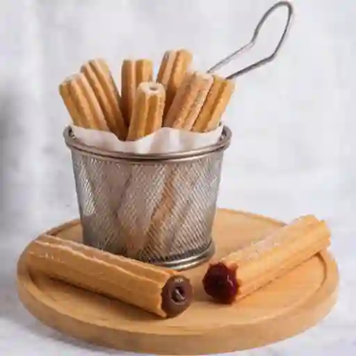 6 Churros Españoles + 2 Rellenos