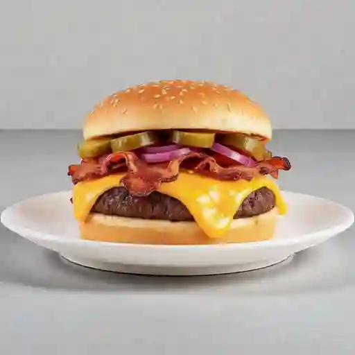 Hamburguesa santo cheddar