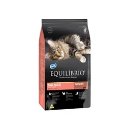 Equilibrio Alimento Para Gato Adulto Salmón Indoor 1.5 Kg