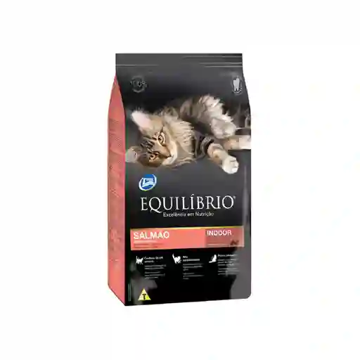 Equilibrio Alimento Para Gato Adulto Salmón Indoor 1.5 Kg