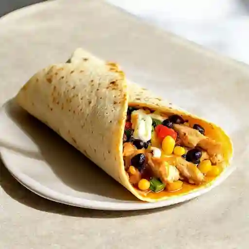 Wrap Pollo + 3 Ingredientes A Eleccion