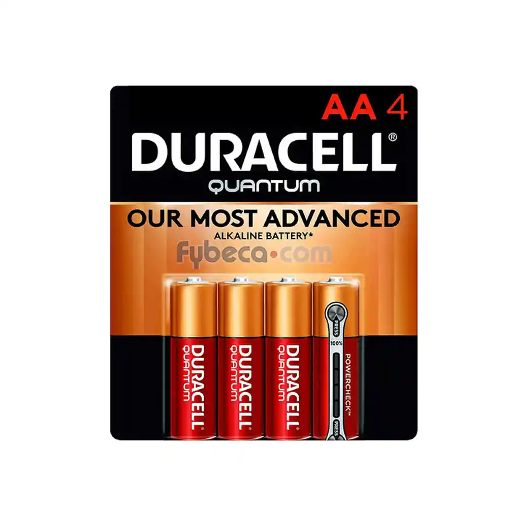 Duracell Pilas Quantum Aax4