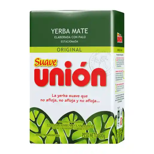 Taragüi Yerba Mate Unión Hierbas Serranas Sabor Suave 