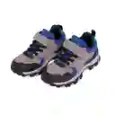 Zapatilla Outdoor Niño Gris Pillin 33