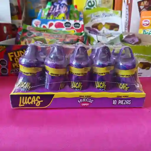 Lucas muecas chamoy caja 10 und