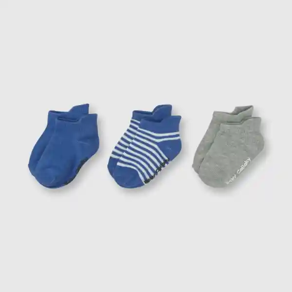 Pack Calcetines Corto de Bebé Niño Denim Talla 14/16 Colloky