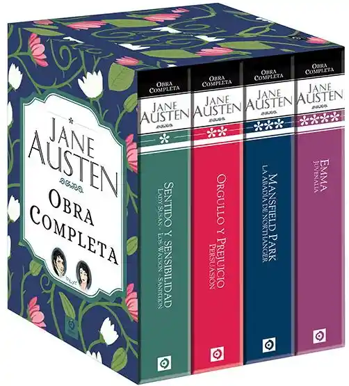 Jane Austen Obras Completas 4-Volumenes