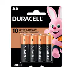 Duracell Pilas Alcalinas AA de Larga Duración