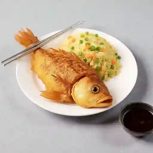 Cabrilla entera frito