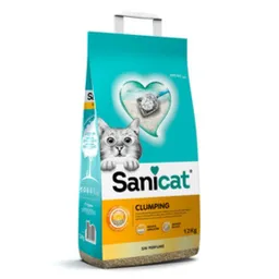 Sanicat Clumping Arena Arcilla Aglutinante Sin Aroma Para Gato