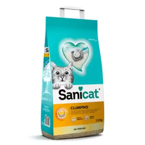 Sanicat Clumping Arena Arcilla Aglutinante Sin Aroma Para Gato