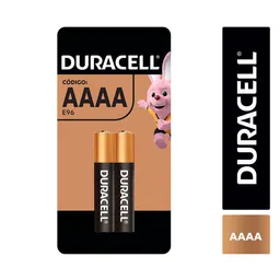 Duracell Pila Especial Alcalinas AAAA