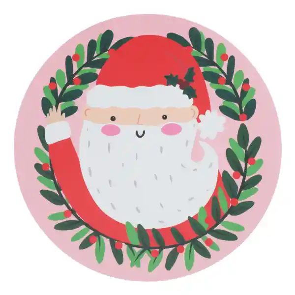 Individual Diseño Personaje Navideño 30 cm Casaideas