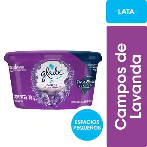 Desodorante Ambiental Glade Mini Gel Hogar Lavanda 70gr