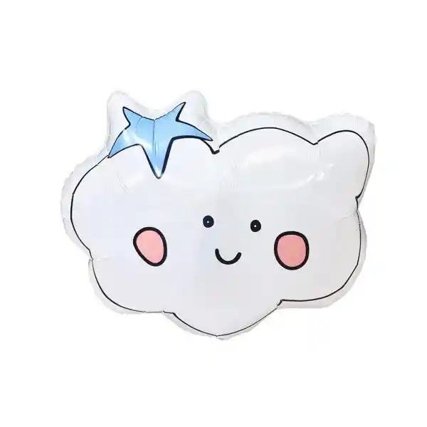 Globo Metálico Nube Kawaii