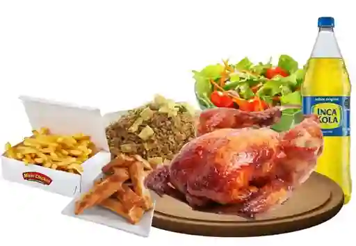 Promo Extra Familiar con 1 Pollo a la Brasa y Papas Fritas