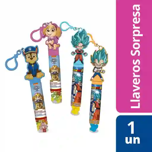 Llavero Tubo Brickell Caramelos Surtido M