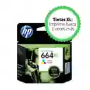 Tinta 664 Xl Hp Color