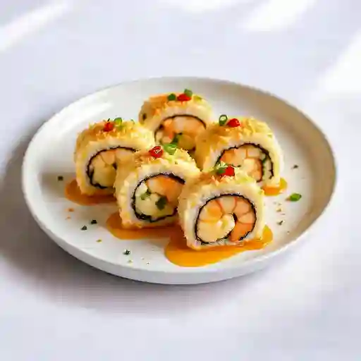 Futomaki De Pollo Y Camaron