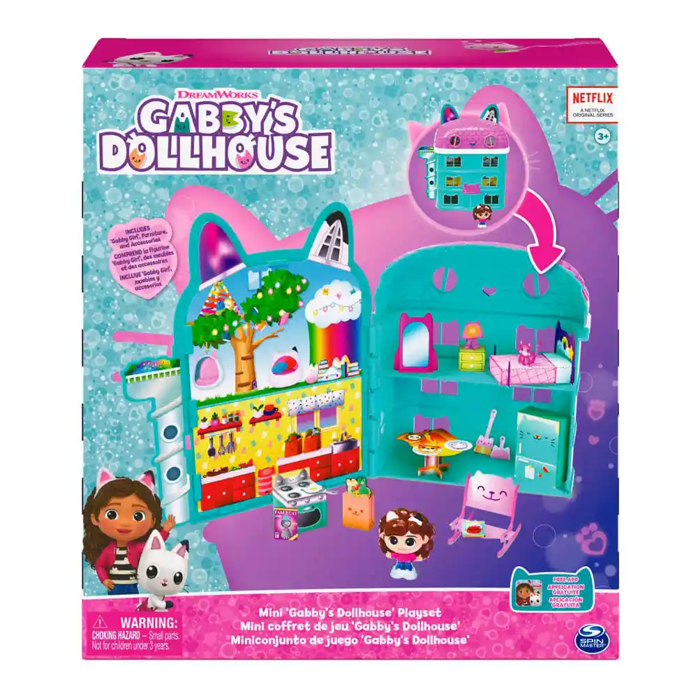 Set Juego Pequeña Casa Gabbys Dollhouse