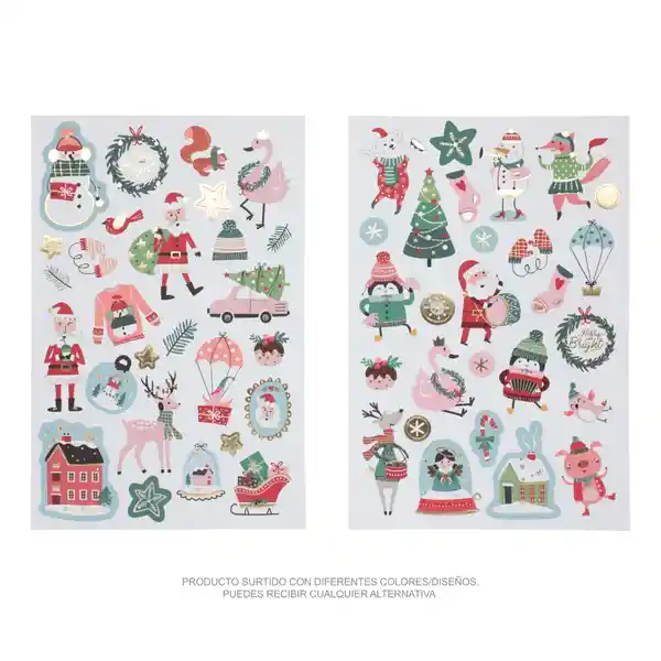 Pegatina Navideños Casaideas