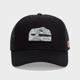 Wild Lama 2 Gorra Jockey Moda Tenken Negro
