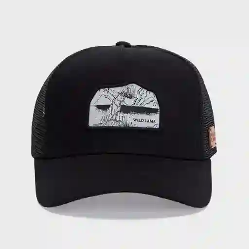 Wild Lama 2 Gorra Jockey Moda Tenken Negro