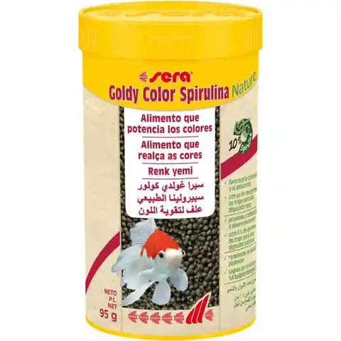 Sera Alimento Para Pez Goldy Espirulina Nature