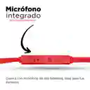 Miniso Audífonos De Cable Metalicos Con Estuche Rojo 12m