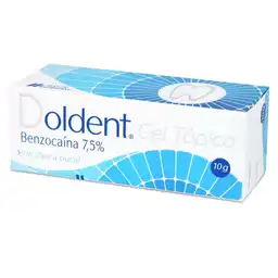 Doldent Anestésico Local (7,5 %) Gel Tópico Bucal