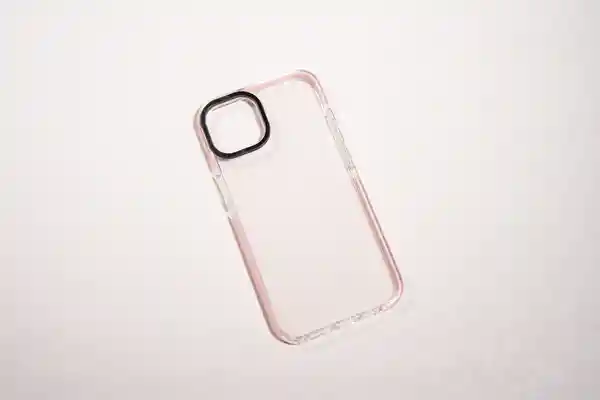 Tech 21 Case Tipo Borde Rosado iPhone 12 Pro Max Transparente