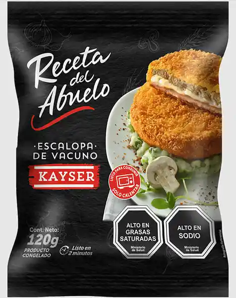 Receta Del Abuelo Hamburguesa Escalopa Kayser