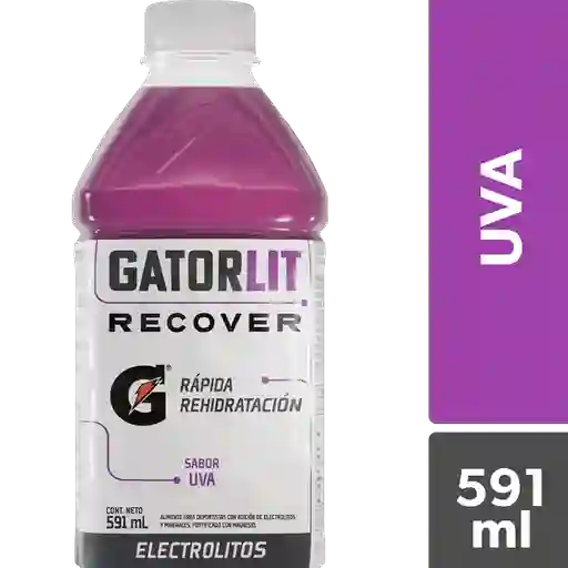 Gatorlit Suero Sabor Uva 591 mL