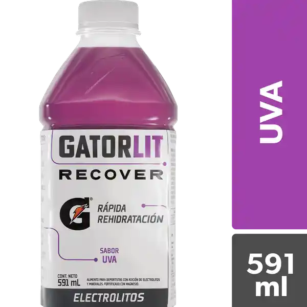 Gatorlit Suero Sabor Uva 591 mL