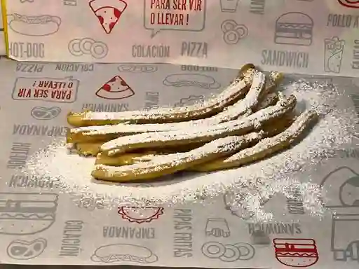 12 Churros Tradicionales con Azucar Flor
